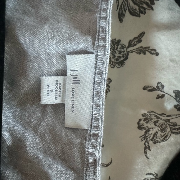 J Jill Love Linen Dress Long Maxi Sleeveless - Picture 5 of 6